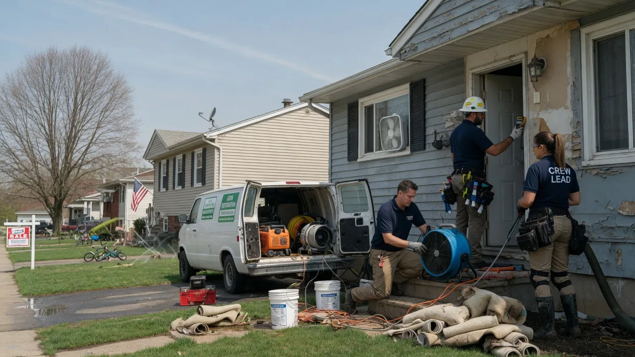Flood Cleanup in Whitelaw, WI near me