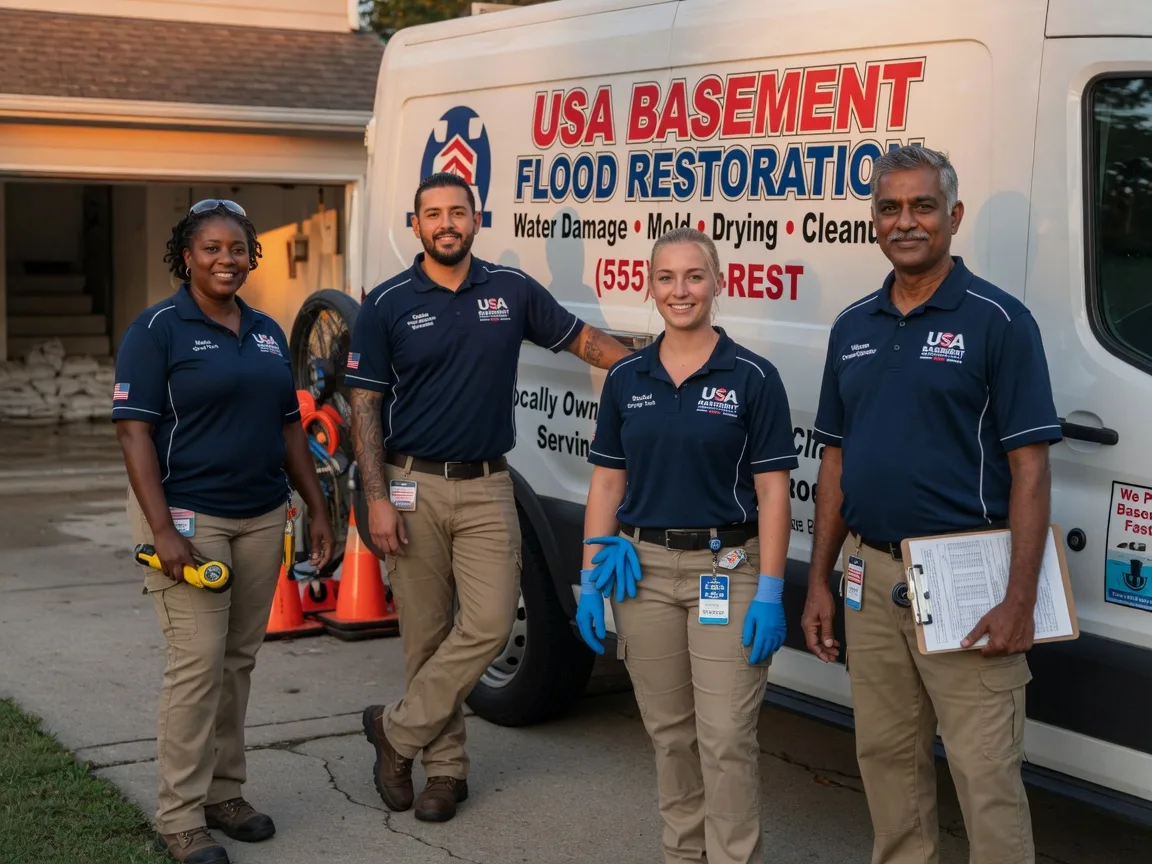 Basement Flood Cleanup company in Whitelaw, WI